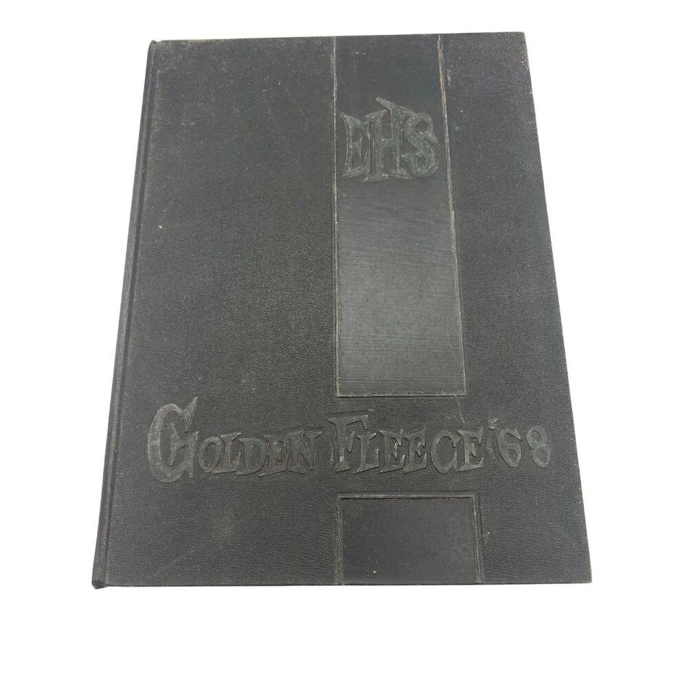1968 Englewood High “Golden Fleece ’68” Yearbook Hardcover Jacksonville